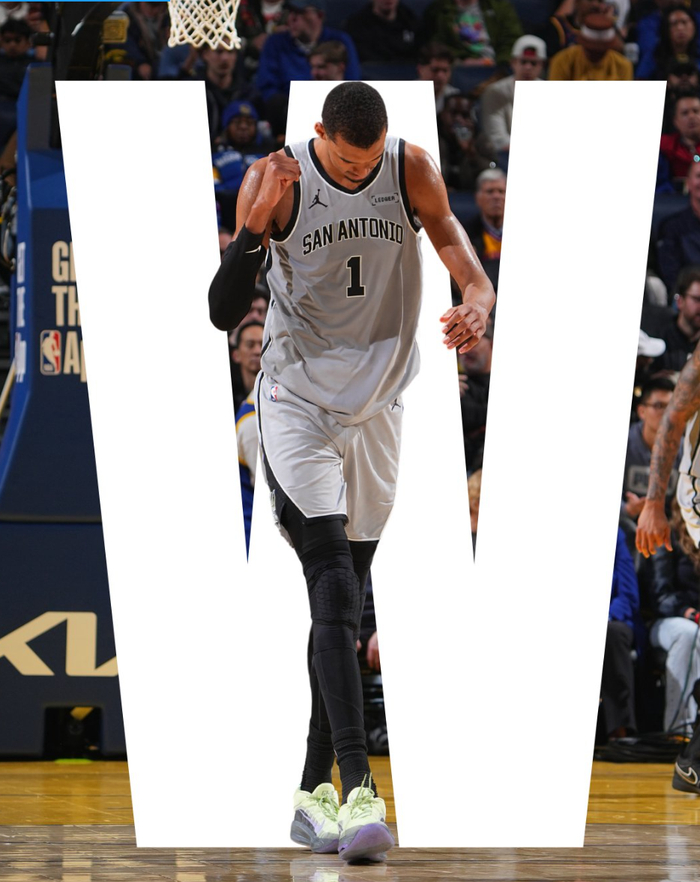 文班亚马狂砍41+18创多项纪录 马刺10连胜领跑西部